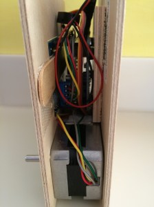 Right side, showing the wires.