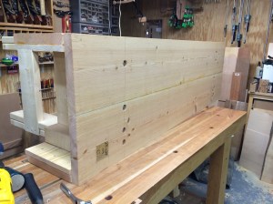 A new take of "bench on bench" design?